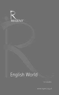 ロンドン留学　Regentパンフレット